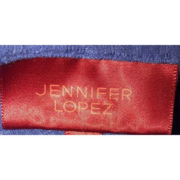 Jennifer Lopez Women's Tunic Top  Blue Cold Shoulder Sized Xxl Casual Shirt - Picture 6 of 8